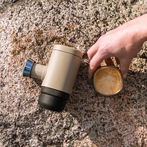 WACACO Minipresso NS2, Portable Espresso Maker Compatible with NS Original Capsules and Compatibles, Manually Operated, 18 Bar Small Handheld Coffee Machine for Travel, Camping 7