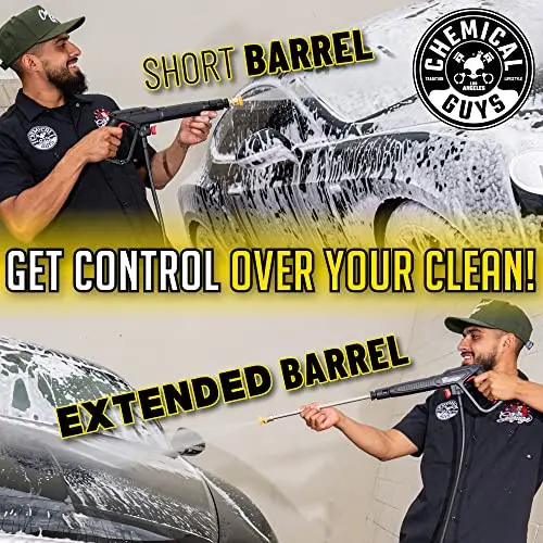 Chemical Guys ProFlow PM2000 Electric Pressure Washer – 14.5 Amp Motor, 2030 Max PSI, 1.77 GPM with 5 Quick Connect Tips, Compact Portable Pressure Washer for Cars, Patios, Driveways and Home Cleaning 12