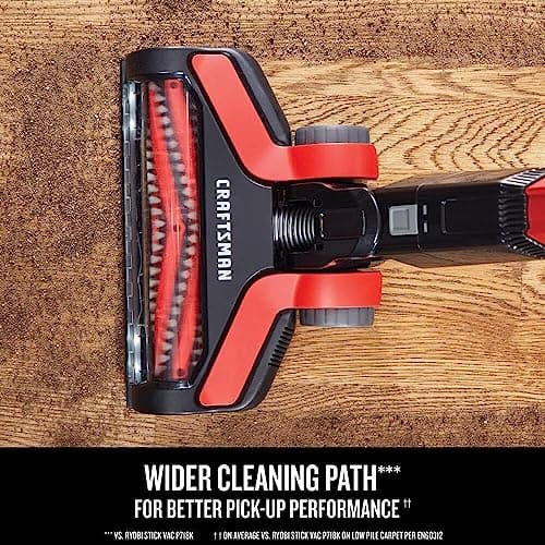 CRAFTSMAN V20 Cordless Stick Vacuum Kit, Removable Battery Included (CMCVS001D1) 5
