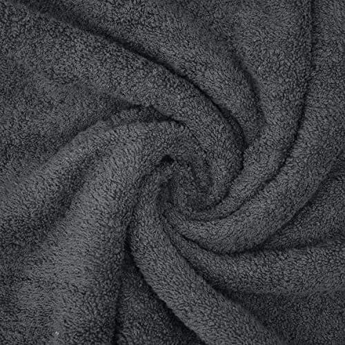 DAN RIVER 2 Pack Luxury Bath Sheets 35x70, 600 GSM, Soft & Quick Dry 100% Ring Spun Cotton Towels Ideal for Hotels, Spas, Gyms & Salons Extra Large, Gray 9