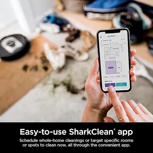 Shark RV2502AE AI Ultra Robot Self-Empty Vacuum, Black 11