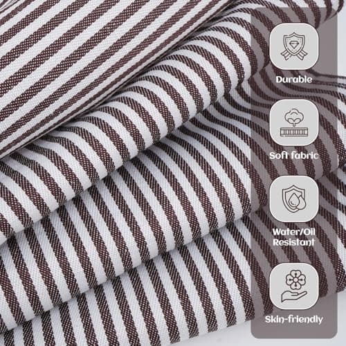 Serrenf 2 Pack Apron, Cooking Kitchen Aprons, Adjustable Bib Apron with 2 Pockets for Men Women Chef Apron 5