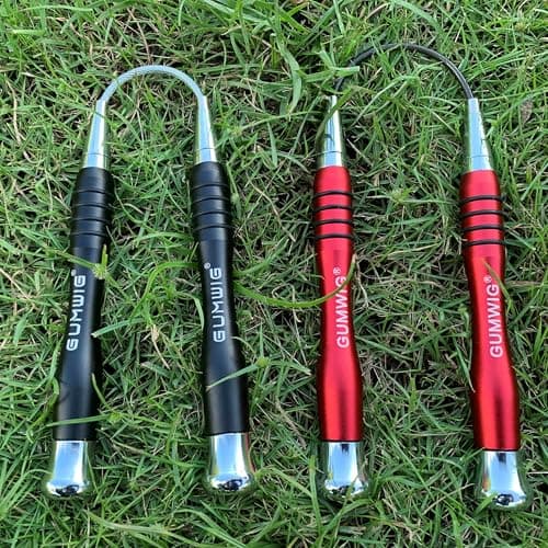 Gumwig Speed Jump Rope, Removable Weighted Double Under Jumping Rope for Men, Trainning Skipping Rope for Women, Easy to Adjust Length with a Self-Locking System, Crossfit Fitness for Adults Kids 8