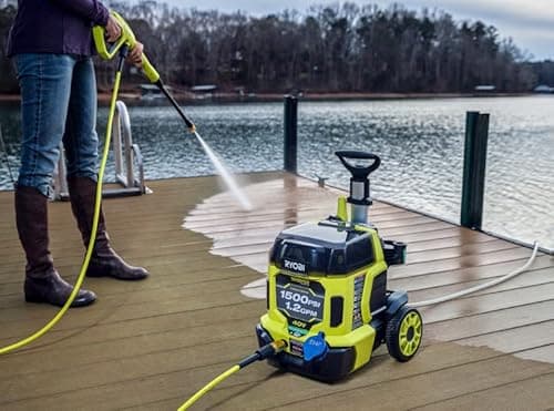 40-Volt HP Brushless Whisper Series 1500 PSI 1.2 GPM Cold Water Electric Pressure Washer (Tool Only) 5
