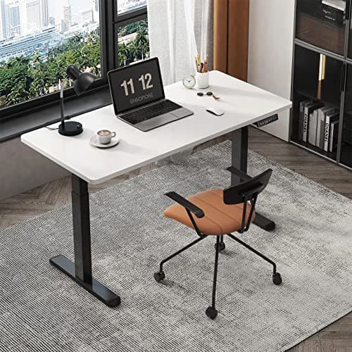 ERGOMORE Dual Motor Standing Desk Frame with 3-Stage Height Adjustment, 3 Memory Height Settings and 2 USB Ports, Heavy Duty Electric Desk (Black Frame Only) 7