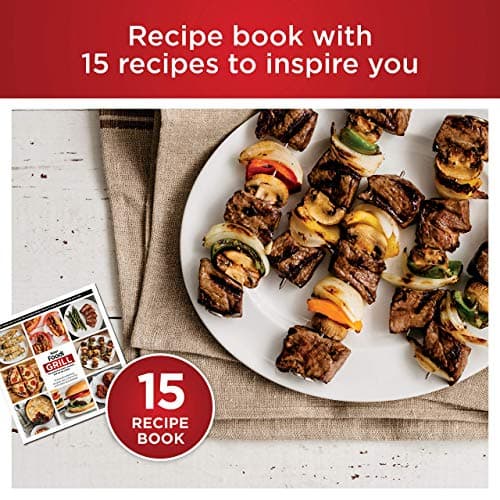 Ninja Foodi 5-in-1 4-qt. Air Fryer, Roast, Bake, Dehydrate Indoor Electric Grill (AG301), 10inch x 10inch, Black and Silver (Renewed) 5