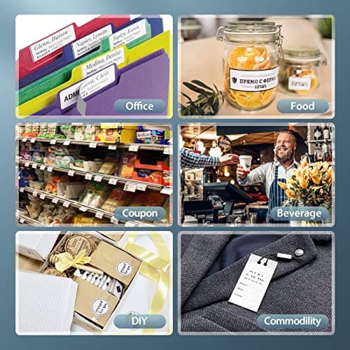 iDPRT Thermal Label Printer SP310 - Label Maker with Auto Label Detection, Support 1"-3.15" Print Width, Windows&Mac, Suitable for Barcode, Address, Filling and Storing for Home, Office&Small Business 7