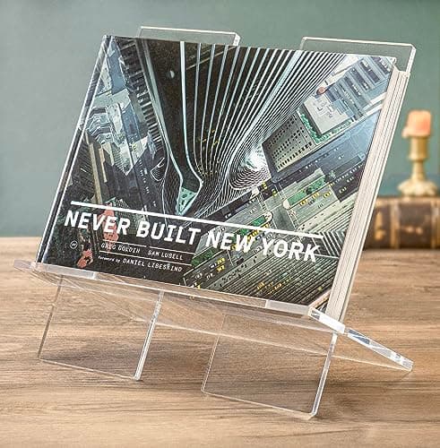 Red Co. 11.5” Clear Acrylic 3-Piece Cookbook Holder & Recipe Holder for Kitchen Counter 5