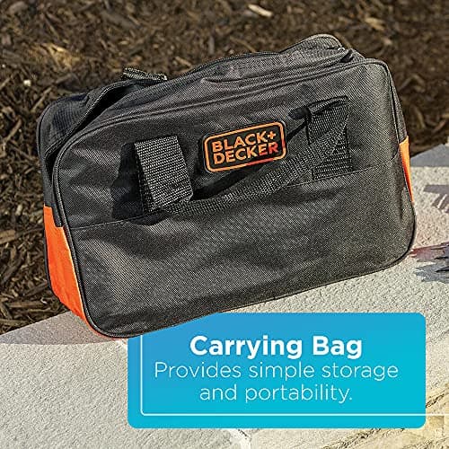 BLACK+DECKER 20V MAX 68-Piece Cordless Drill and Home Tool Project Kit with Tool Storage Bag (LDX120PK) 6