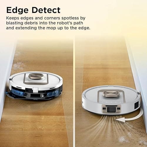 Shark Robot Vacuum & Mop Combo, PowerDetect ThermaCharged NeverTouch Pro, Self-Emptying, Self-Refill with Heated Mop Cleaning, 60-Day Capacity, 30-Day Tank, 6 PowerDetect Technologies, White, AV2900XE 6