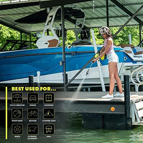 ONEAND HP 18V BRUSHLESS EZCLEAN 600 PSI 0.7 GPM Cordless Cold Water Power Cleaner Tool ON 5