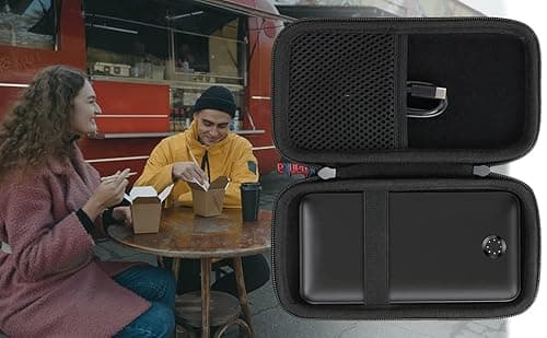 khanka Hard Travel Case Replacement for Anker 347 Power Bank (PowerCore 40K), 40,000mAh Battery Pack, Case Only (Black) 9