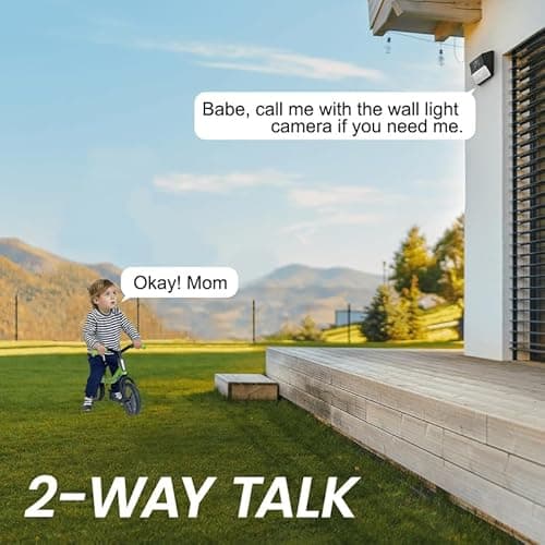 Cinnado Outdoor Camera Wireless-2.4G 2K Solar Wall Light Cameras for Home Security with AI Motion Detection, Waterproof,Motion Activated Light, Siren Cloud/SD Storage, Compatible with Alexa,S2 6