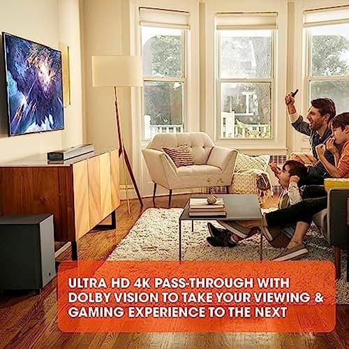 JBL Bar 9.1 - Channel Soundbar System with Surround Speakers and Dolby Atmos, Black 9