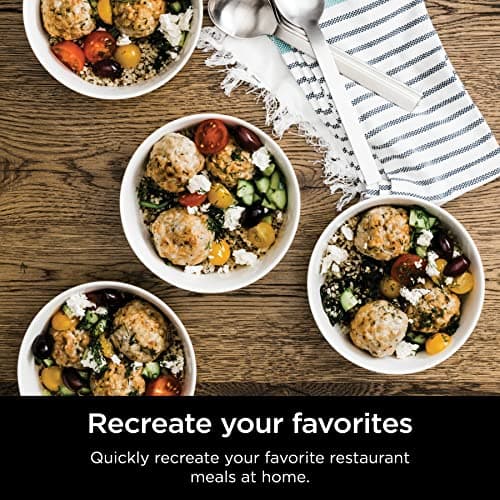 Ninja SF301 Speedi Rapid Cooker & Air Fryer, 6-Quart Capacity, 12-in-1 Functions to Steam, Bake, Roast, Sear, Sauté, Slow Cook, Sous Vide & More, 15-Minute Speedi Meals All In One Pot, Sea Salt Gray 14