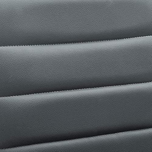 Modway Ripple Ribbed Armless Mid Back Swivel Computer Desk Office Chair In Gray 9