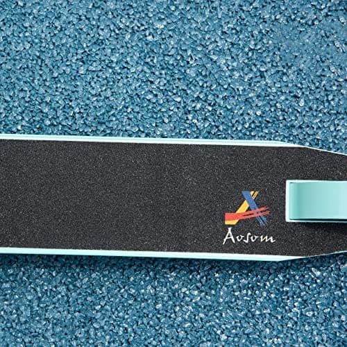 Aosom Stunt Scooter, Pro Scooter, Entry Level Freestyle Scooter w/Lightweight Alloy Deck for 14 Years and Up Teens, Adults, Blue 8
