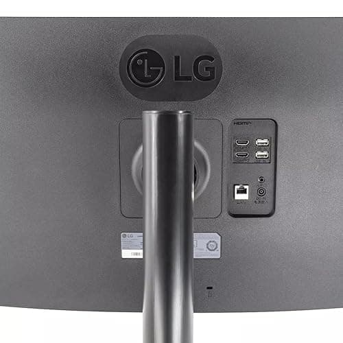 LG 34" Curved WQHD VA Black Monitor with Built-in Speaker, (3440x1440) 100Hz, 5ms, Ultrawide MyView Streaming, Airplay2, Magic Remote, 34SR65QC-B WebOS 2024 Model (Renewed) 6
