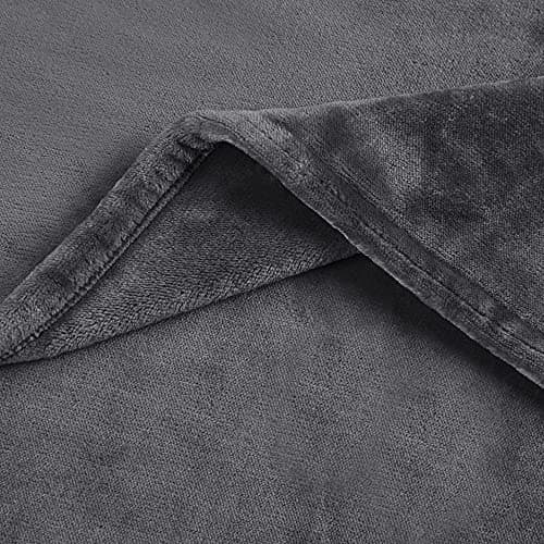 Serta Luxuriously Soft Plush Electric Blanket Fast Heating Cozy Cover, Safety Auto Shut Off Timer, Low EMF, Multi Heat Setting, ETL Certified, Machine Washable, Grey King (92 in x 100 in) 8