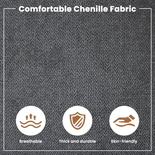 KWKSV Power Lift Recliner Chair for Elderly with Heat and Massage, Electric Recliners Single Sofa with Side Pocket and USB Charge Port for Living Room and Bedroom Comfort 8