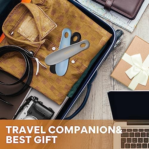 ZOMAKE Plastic Shoe Horn,3pcs Travel Shoe Horns for Men, Women, Seniors& Kids - Boot Shoehorn - Shoe spoon - Shoe helper 7