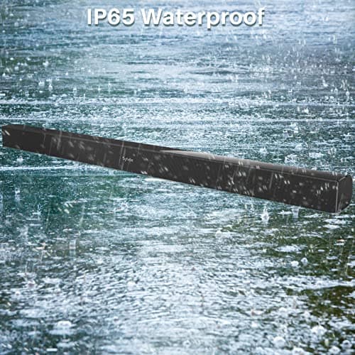SYLVOX Elf S2 Soundbar, Bluetooth Sound bar for TV IP65 Waterproof, 60W TV Speaker with 3D Surround Sound, Movie/News/Music Mode, Wireless Connection, HDMI ARC, Music Streaming, Wall Mountable 7
