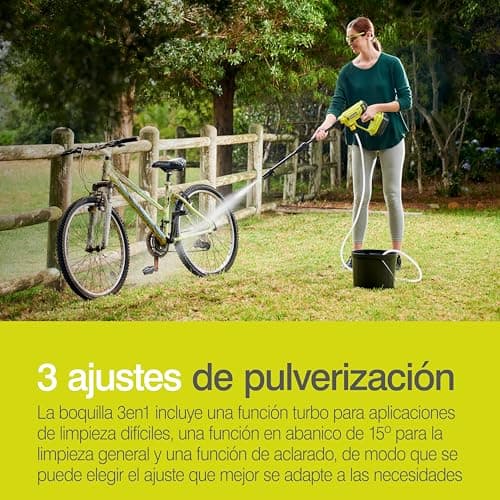 Ryobi RY18PW22A-0 Battery Pressure Lance 18V ONE+ 182 l/h 22 Bar (Body Only) 9