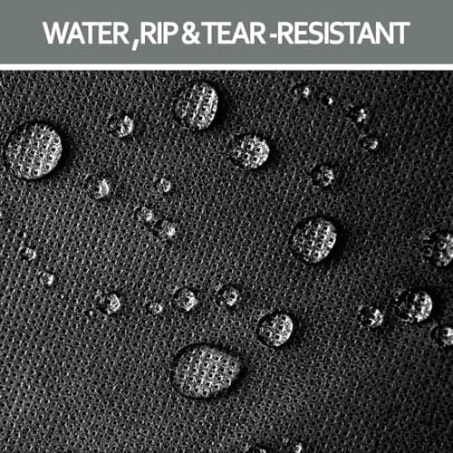 Travel Garment Bag Lightweight Water-Resistant Material Black Zipped Travel Suit Garment Bag For Carrying And Storing Outfits 43x23 Inch 5