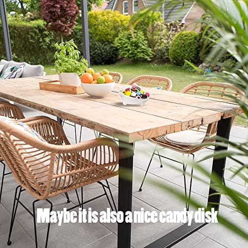 Skrtuan Non-Slip Cat & Dog Food Bowl – Wide, Shallow Pet Dish for Whisker Fatigue Relief, Safe for Puppies & Rabbits 5