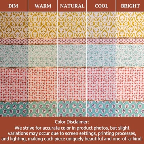 Maison d' Hermine Cloth Napkins Set of 4 100% Cotton Everyday Reusable Square Napkins Cloth Washable Dinner Party Wedding Restaurant Easter Decorations Spring/Summer (Provence, 20" x 20") 6