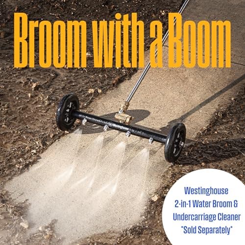 Westinghouse WPX3800 Gas Pressure Washer, 3800 PSI and 3.6 Max GPM, Onboard Soap Tank, Spray Gun and Wand, 5 Nozzle Set, for Cars/Fences/Driveways/Homes/Patios/Furniture, Black 6