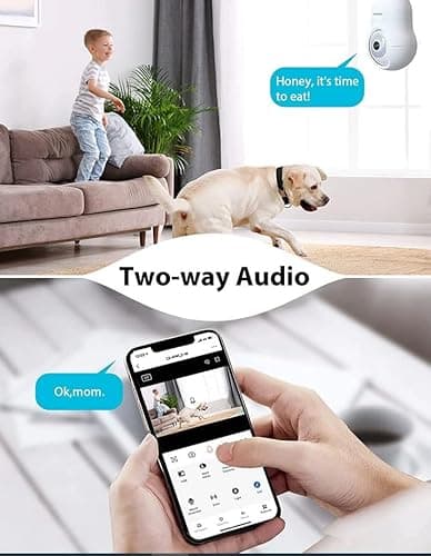 LaView 4MP Bulb Security Camera 2.4GHz,360° 2K Security Cameras Wireless Outdoor Indoor Full Color Day and Night, Motion Detection, Audible Alarm, Easy Installation, Compatible with Alexa 10