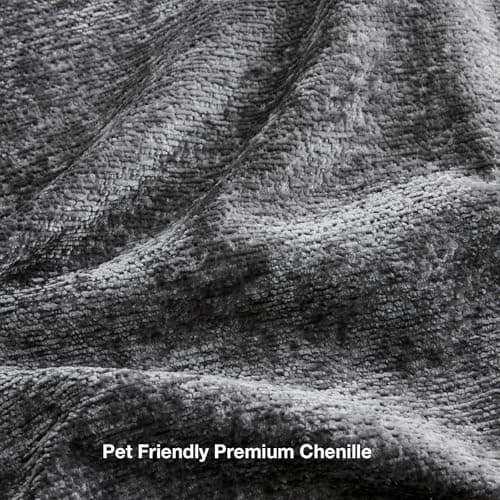 Comkei 89" 3 Seater Couches for Living Room Sofas Comfy Sectional Couch with 24" Deep Seat Loveseat Sofa for Small Apartment, Grey 6