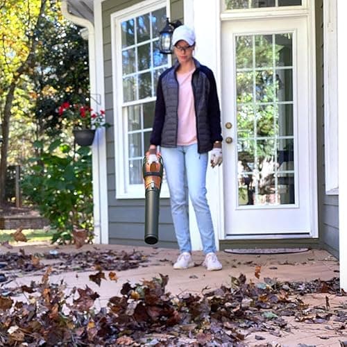 Yard Force 13A Electric Leaf Blower YF13JBL with 14000 RPM Speed, 130 MPH Air Speed, 630 CFM Air Volume, Light Weight 6