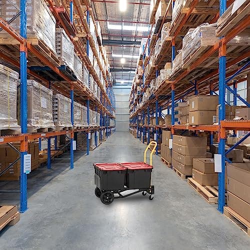 Harper Trucks Convertible Nylon Hand Truck w/ Stair Glides, 300lb Dolly & 400lb Cart Limit 6