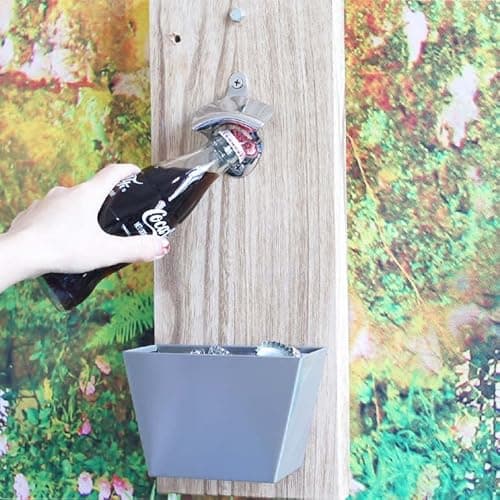 HAIICEN 3 PCS Silver Stainless Steel Beer Bottle Opener Wall Mounted Bottle Cap Opener for Kitchen Home Bar Gifts 3