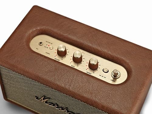 Marshall Acton III Bluetooth Speaker, Brown 6