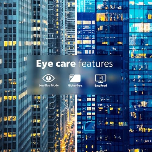 Philips 241E1SCA Curved 24 inch Full HD (1920 x 1080) Monitor, 1500R, HDMI x1, VGA x1, AMD FreeSync, Built-in Speakers, LowBlue Mode, VESA Compatible, 4 Year Advance Replacement Warranty 4