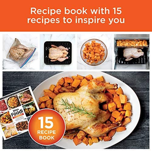 Ninja Air Fryer & Toaster Oven | Foodi Series, XL Pro Air Oven Kitchen Countertop Convection | 10-in-1 Functions | Fits a 5-lb Chicken & Sheet Pan of Vegetables | 1800 Watts | Stainless Steel | DT201 11