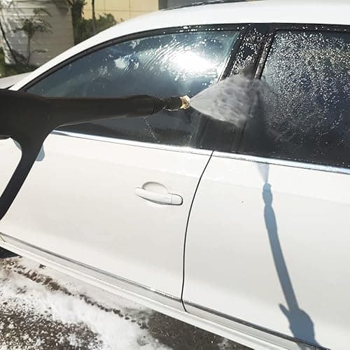 FIXFANS Pressure Washer Gun Kit with 5 Nozzles – Compatible with Some of Portland Husky Black Decker Ford Pulsar ShopForce Taskforce Powerwasher Taskmaster – Power Washer Gun with Adapter 7