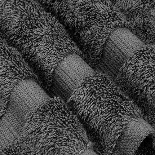 Chakir Turkish Linens | Hotel & Spa Quality 100% Cotton Premium Turkish Towels | Soft & Absorbent (4-Piece Bath Towels, Dark Gray) 5
