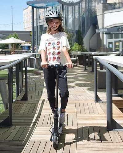 Hiboy S2 Lite Electric Scooter - 6.5" Solid Tires - Up to 10.6 Miles Long-Range & 13 MPH Portable Folding Commuting Scooter for Teens/Adults (Black) 7