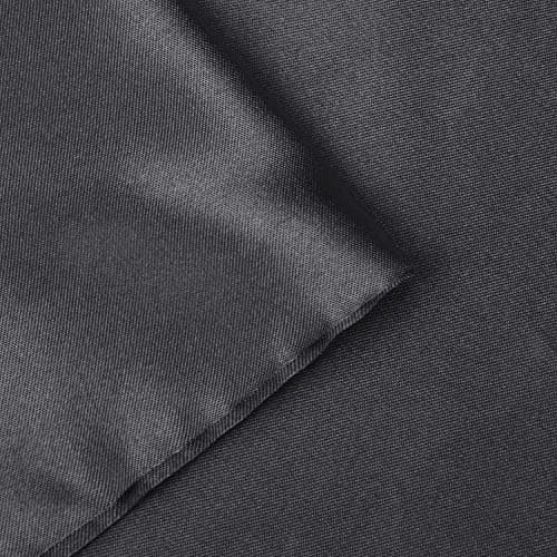 BEDELITE Satin Body Pillow Cover, Super Soft and Cooling Body Pillow Pillowcase for Hair and Skin, Breathable Silky Full Long Pillowcase Cover(20"x54", Black) 8