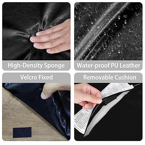 IRONCK Entryway Bench, Shoe Storage Bench with Flip Top Box and 2 Drawers, Shoe Rack with Removable Seat Cushion and Shoehorn for Entryway/Hallway(39.4in, Greige) 8