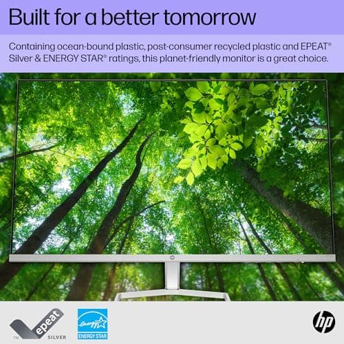 HP Series 5 27 inch FHD Monitor, Full HD Display (1920 x 1080), IPS panel, 99% sRGB, 1500:1 contrast ratio, 300 nits, Eye Ease, 527sw (2024) (Renewed) 7