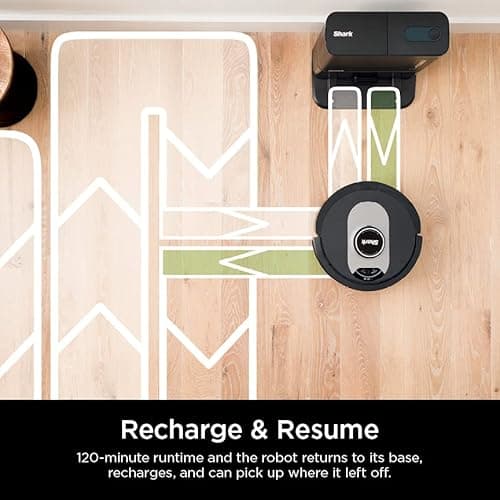 Shark RV2502AE AI Ultra Robot Self-Empty Vacuum, Black 10