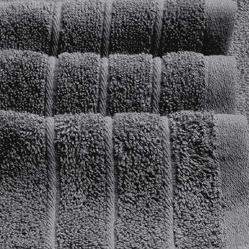 Tens Towels Pack of 2 Extra Large Bath Sheets 35 x 70 Inches, 100% Cotton, Larger & Lighter Weight, Quicker to Dry, Super Soft & Absorbent, Oversized Bath Towels, Dark Grey 5