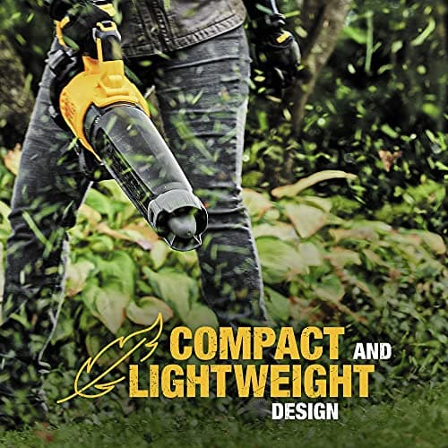 DEWALT 20V MAX* XR Leaf Blower, Cordless, Handheld, 125-MPH, 450-CFM (Tool Only-Battery & Charger not Included) (DCBL722B) 9