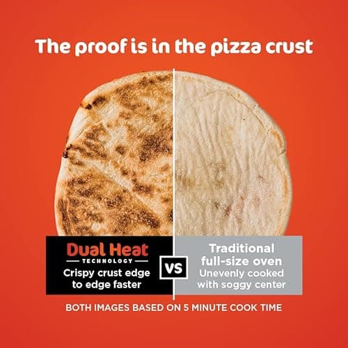 Ninja, Toaster Oven, Air Fryer, Thermometer, Toaster Oven Air Fryer Combo, Stainless Steel, Quick meals, Fries, Frozen Food, Air Fry, Dehydrate, Reheat, 13-in-1,Less Oil, Flip Away Oven, Foodi, SP351 7