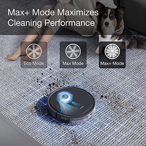 ECOVACS OZMO U2 Robot Vacuum Cleaner 2 in1 Vacuum and Mop, Tangle-Free Brush, Ideal for Pet Hair, No-Go Zones, 110 min Run Time, Voice/App Control (Renewed) 6